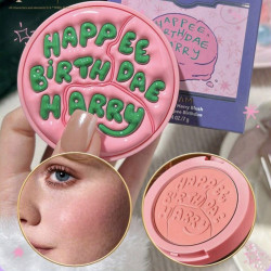 Rubor en Polvo Torta Harry - Maquillaje de Larga Duración para un Look Radiante