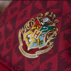 Mochila Roja Casual Hogwarts: Estilo y Magia