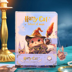 Libreta Harry Cat Hogwarts: ¡Organiza tu magia!