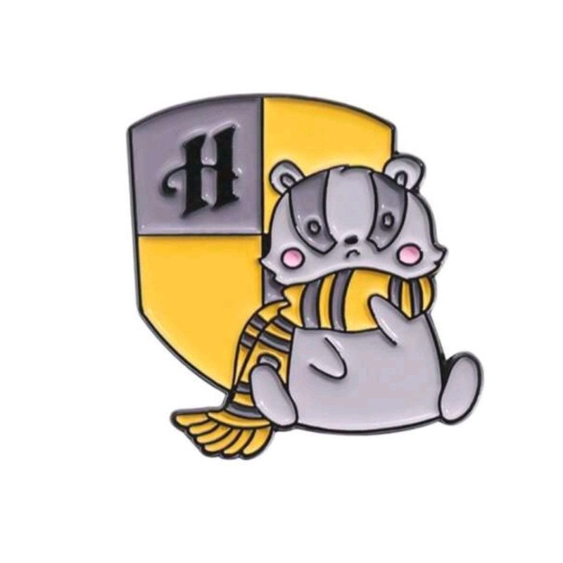 Pin Tejón Hufflepuff - Accesorio Temático de Harry Potter para Fans Pin Tejón Hufflepuff - Accesorio Temático de Harry Potter para Fans